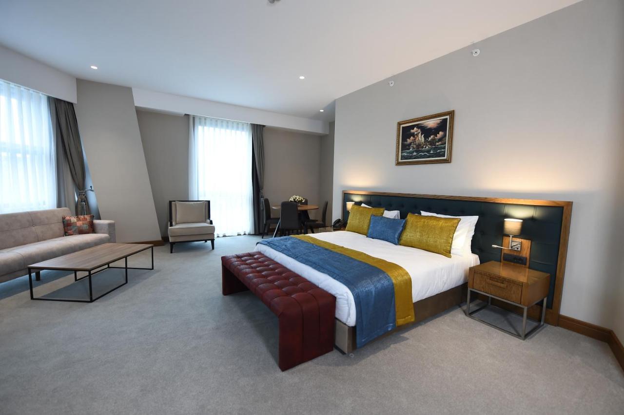 Cher Hotel & Spa Taksim Istambul Exterior foto A bedroom at the hotel