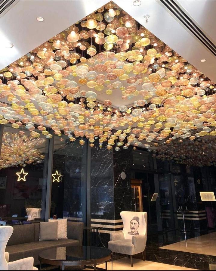 Cher Hotel & Spa Taksim Istambul Exterior foto Ceiling of the lobby