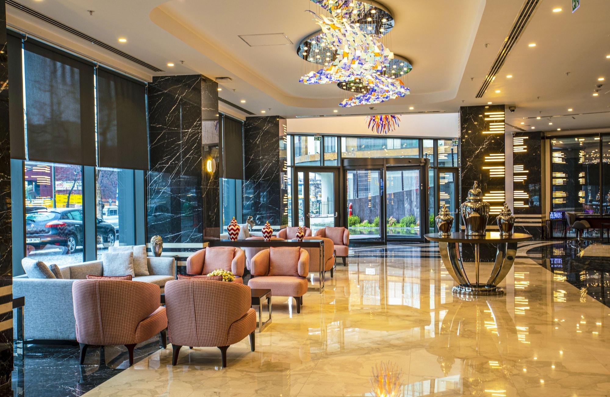 Cher Hotel & Spa Taksim Istambul Exterior foto Lobby